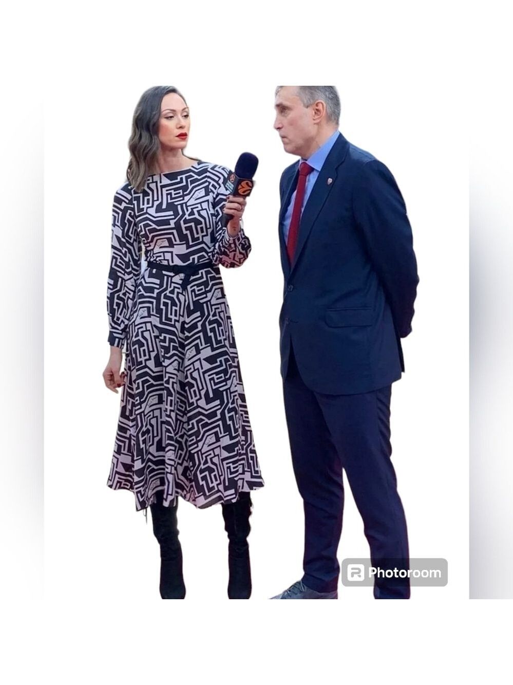 H&M SS2019 TRENDY RICHARD ALLAN DRESS BELL SHAPED SKIRT. - Picture 2 of 9